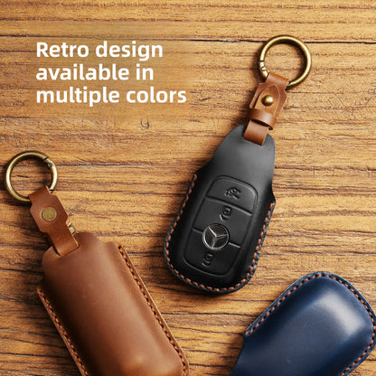 Key Cover High-End Men's Genuine Leather Car Accessories Key Bag