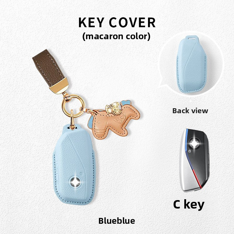Key Cover PU Leather Protective Case