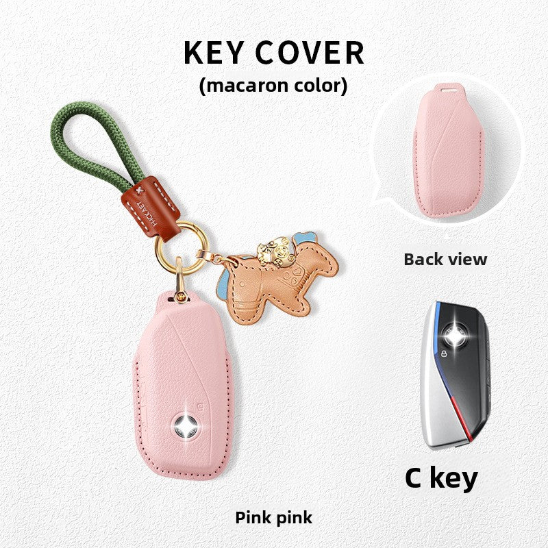 Key Cover PU Leather Protective Case