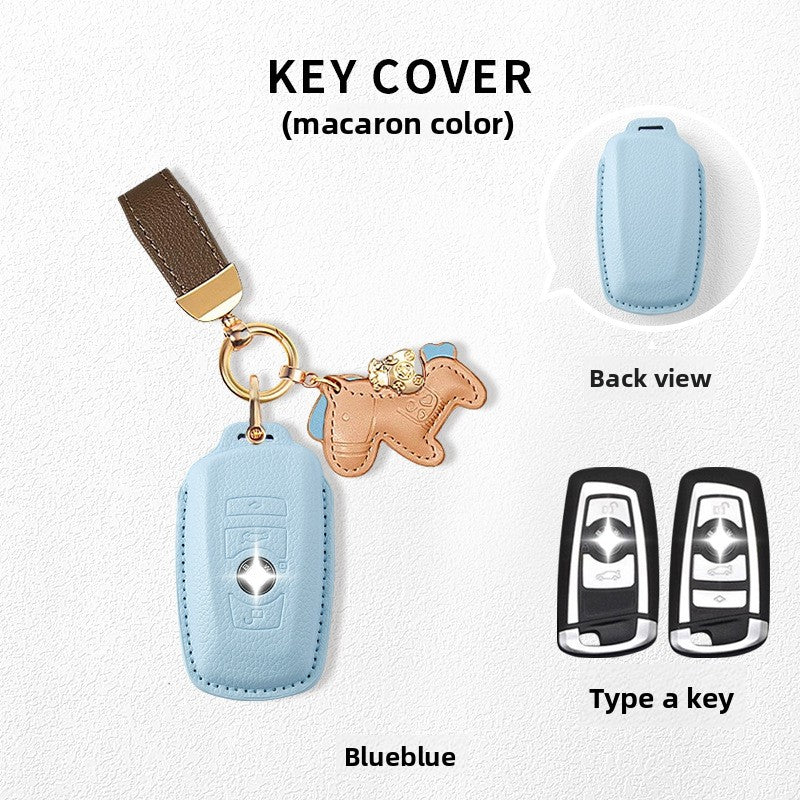 Key Cover PU Leather Protective Case
