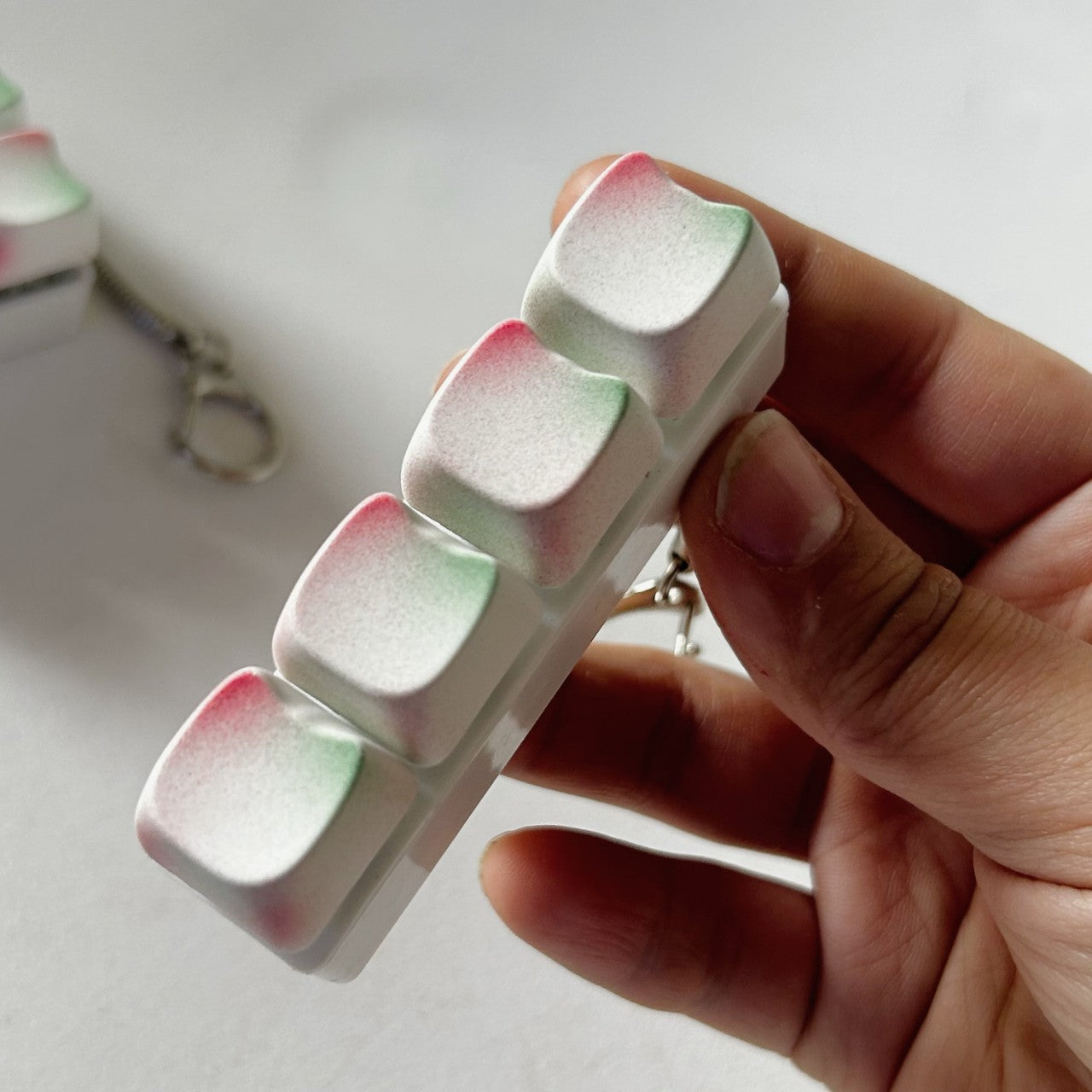 Key keyboard pendant keychain