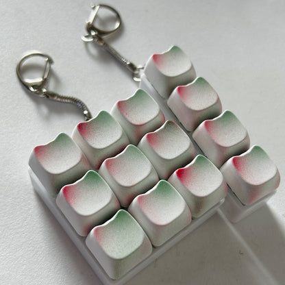 Key keyboard pendant keychain