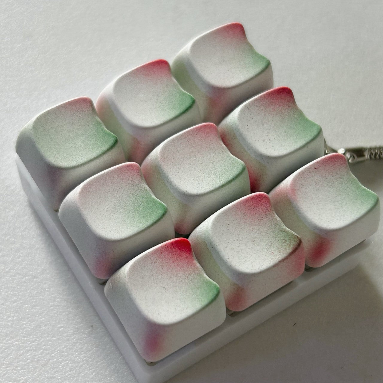 Key keyboard pendant keychain