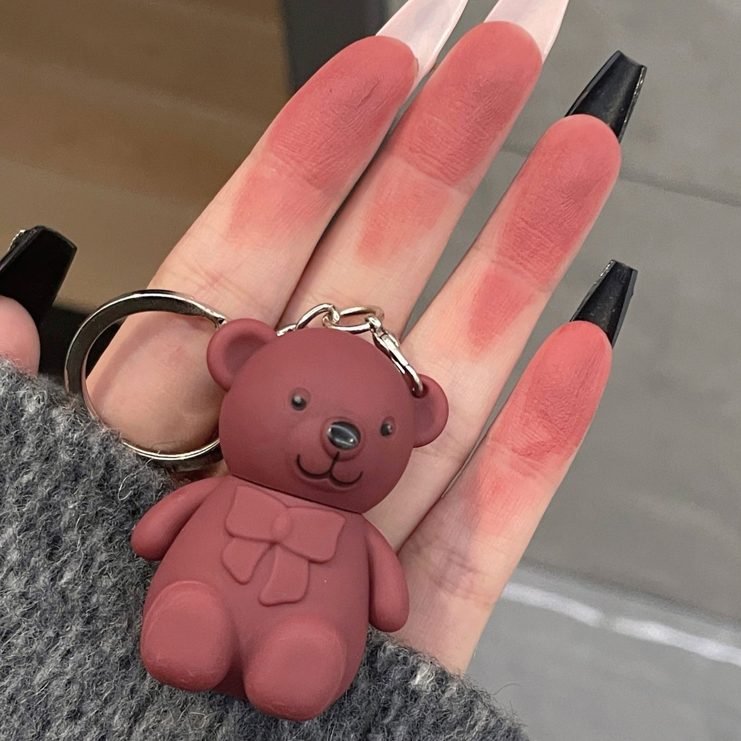 Keychain Bear 6 Color Lip