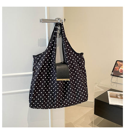 Keychain Storage Bag, Large Capacity Eco-Friendly Cloth Bag, Convenient Shopping Bag, Pendant Accessory Bag