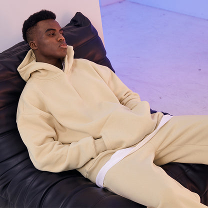 khaki men's sweater