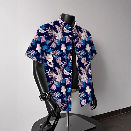 Khaki Shirt Short-sleeved