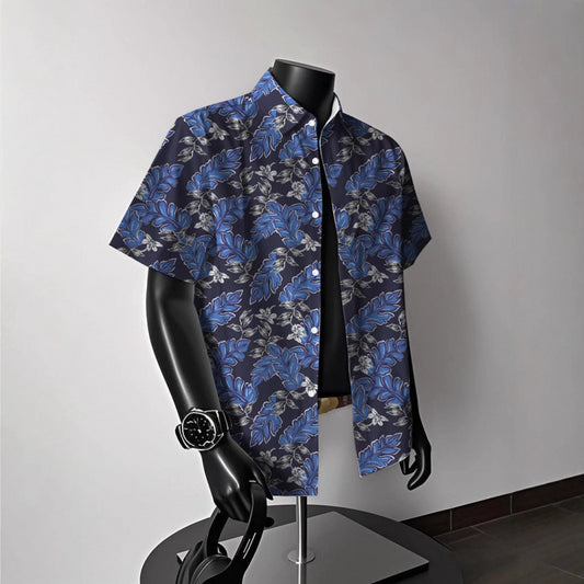 Khaki Shirt Short-sleeved
