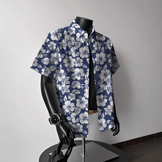 Khaki Shirt Short-sleeved