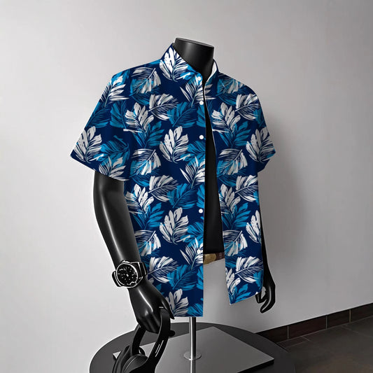 Khaki Shirt Short-sleeved
