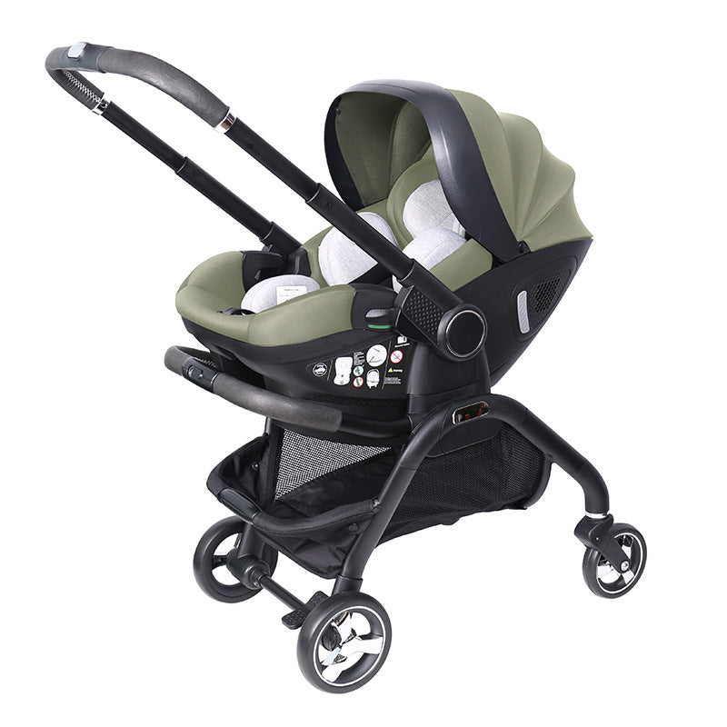 Kidilo 3-in-1 Reversible Baby Stroller with Carry Basket
