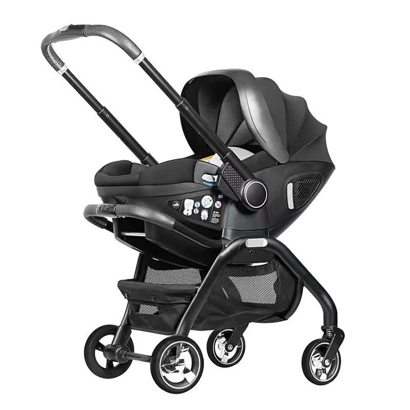 Kidilo 3-in-1 Reversible Baby Stroller with Carry Basket
