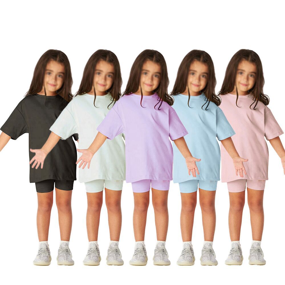 Kids Cotton Short Sleeve Set