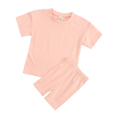 Kids Cotton Short Sleeve Set