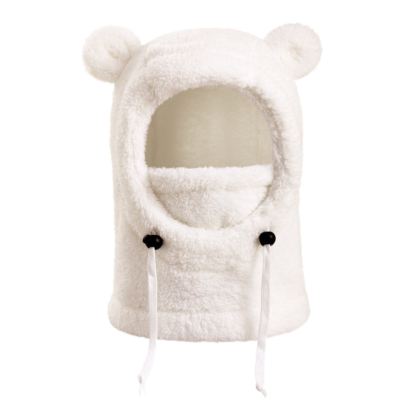 Kids Fleece Hat with Neck Warmer