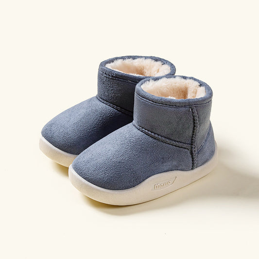 Kids Fleece Lined Winter Snow Boots