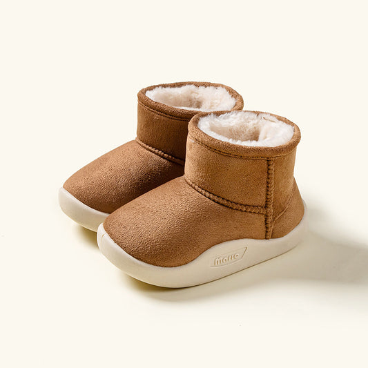 Kids Fleece Lined Winter Snow Boots
