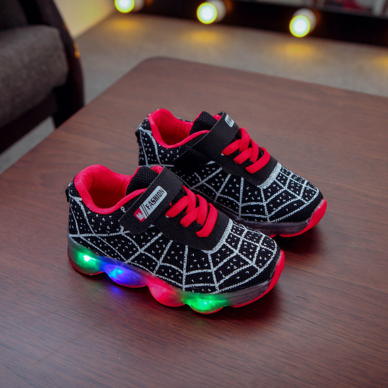 Kids LED Light Up Sports Shoes