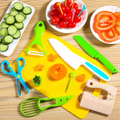 Kids Plastic Kitchen Tool Set