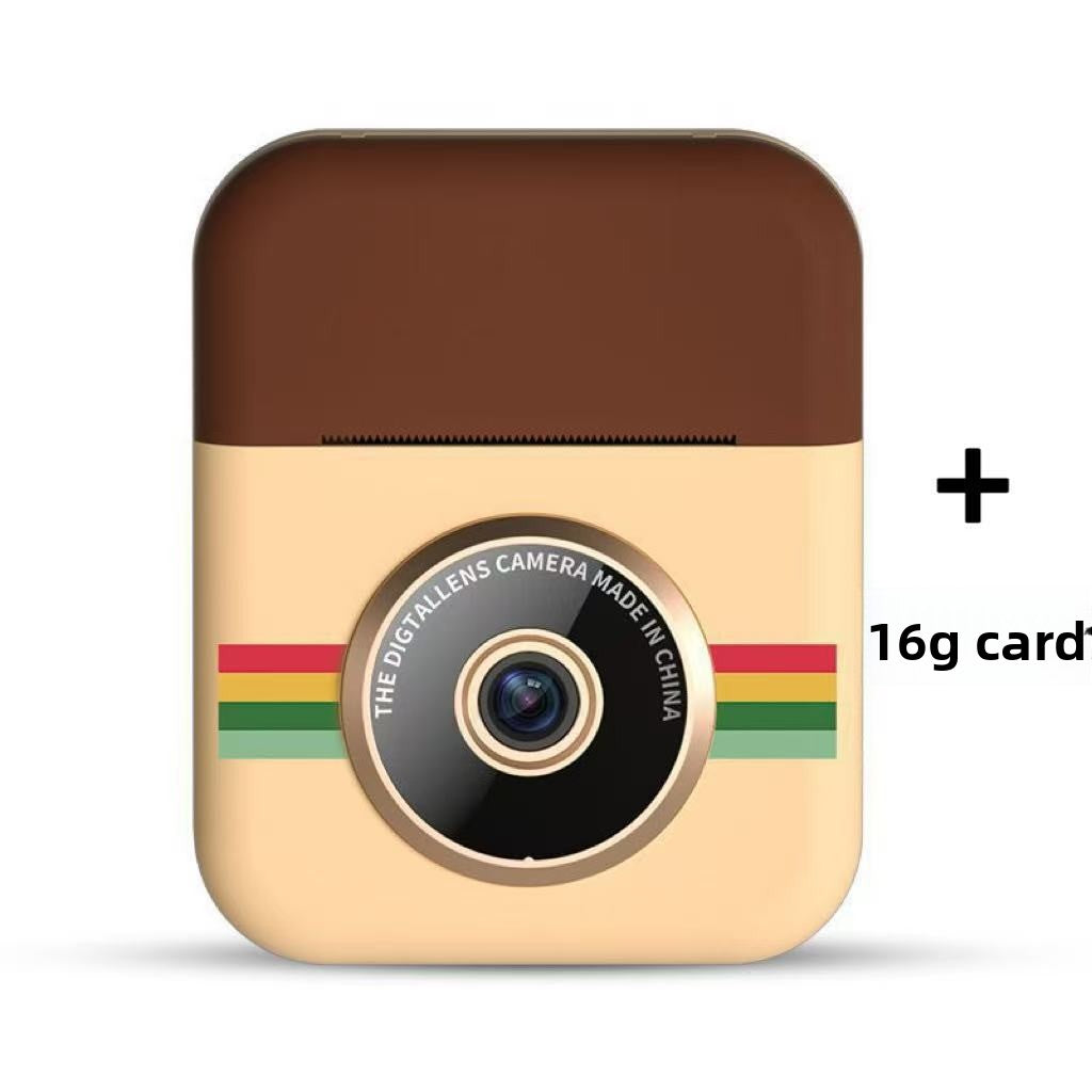 Kids print camera