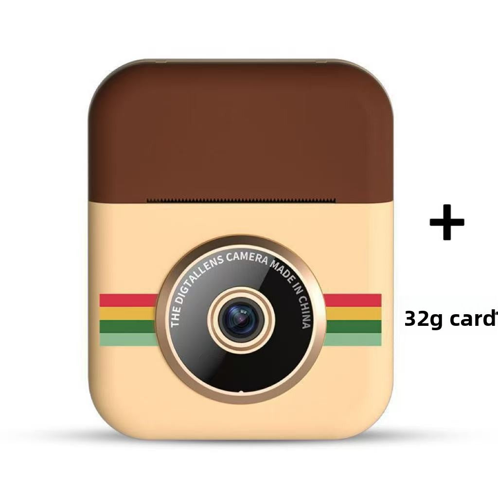 Kids print camera