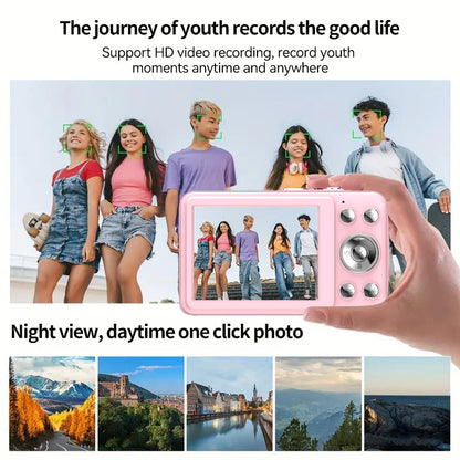 Kids Print Camera Mini HD Digital Instant Photo Toy