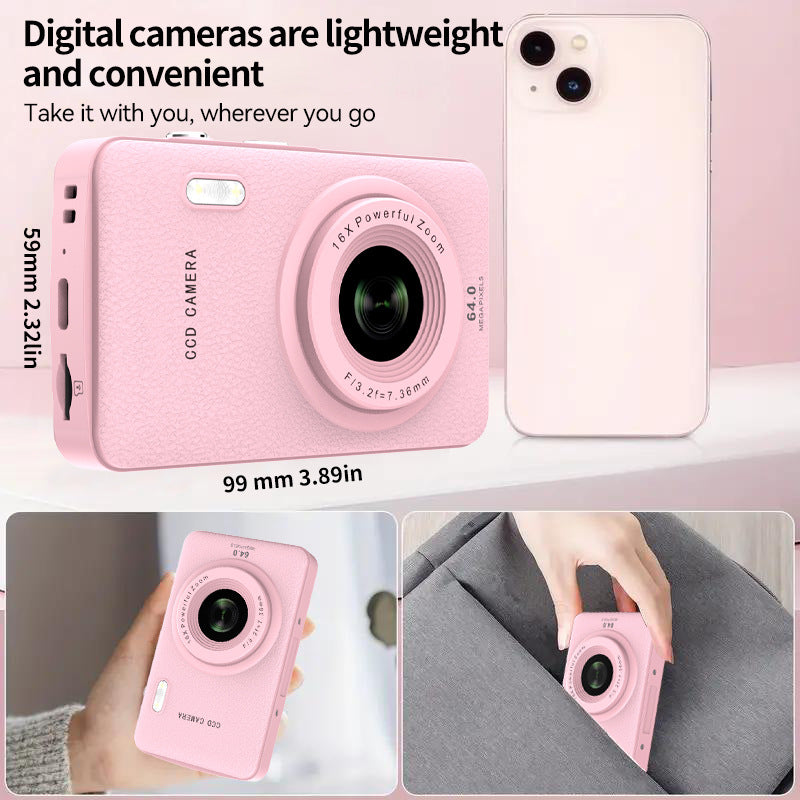 Kids Print Camera Mini HD Digital Instant Photo Toy