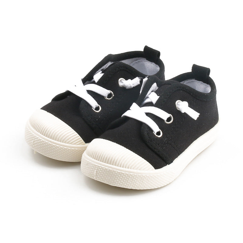 Kids Soft-Soled Canvas Indoor Shoes