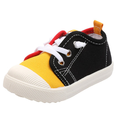 Kids Soft-Soled Canvas Indoor Shoes