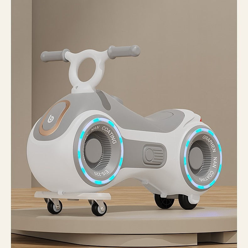 Kids Twist Ride-On Car with Lights and Music