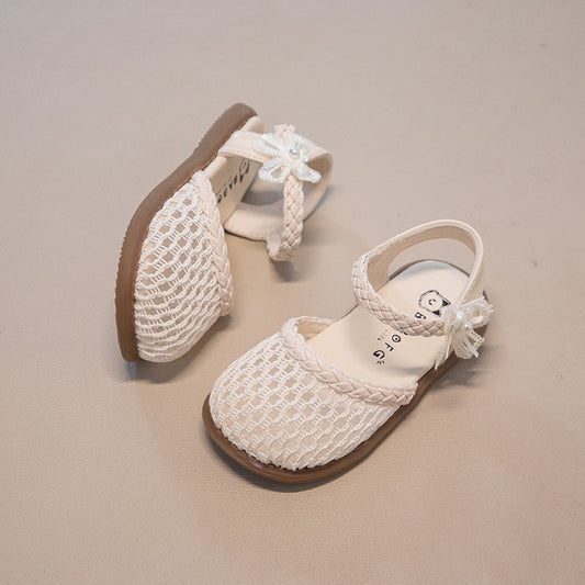 Kids Woven Mesh Sandals