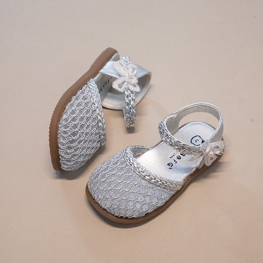 Kids Woven Mesh Sandals