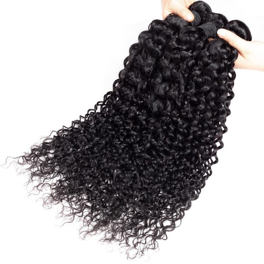 Kinky Curly Human Hair Wig