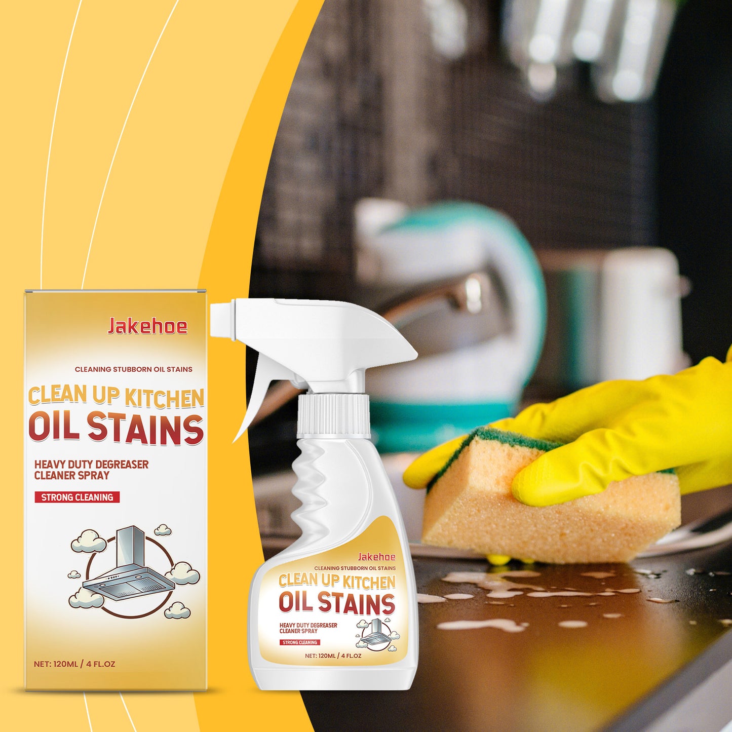 Kitchen Degreasing Cleaning Spray