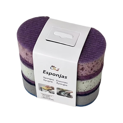 Kitchen dishwashing scouring pad