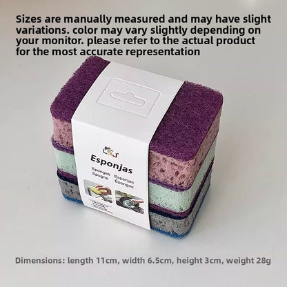 Kitchen dishwashing scouring pad