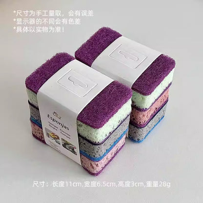Kitchen dishwashing scouring pad