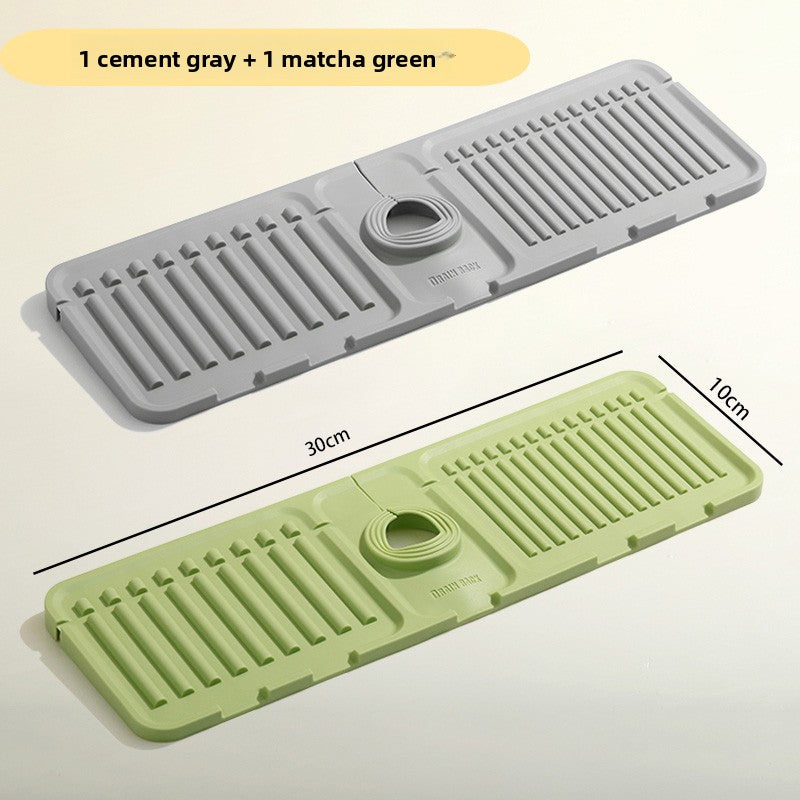 Kitchen drain mat