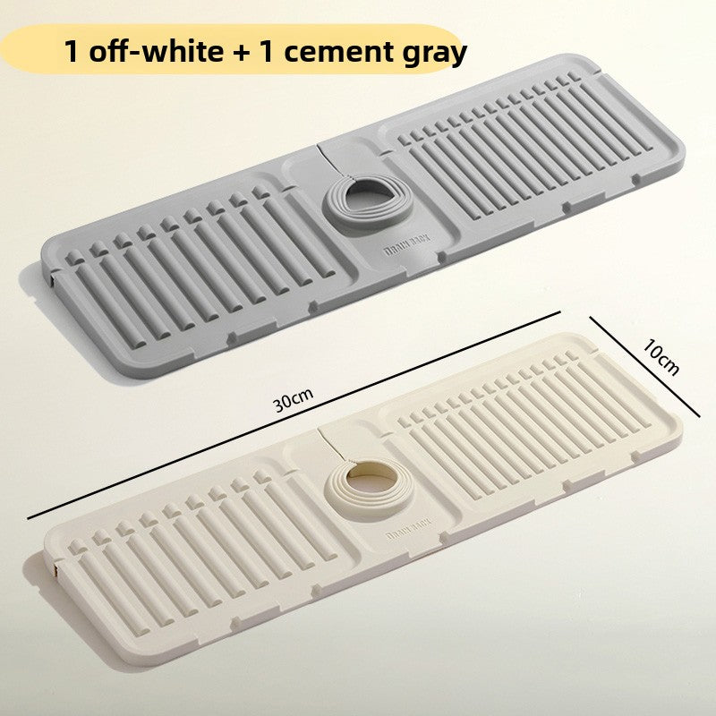 Kitchen drain mat