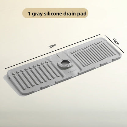 Kitchen drain mat
