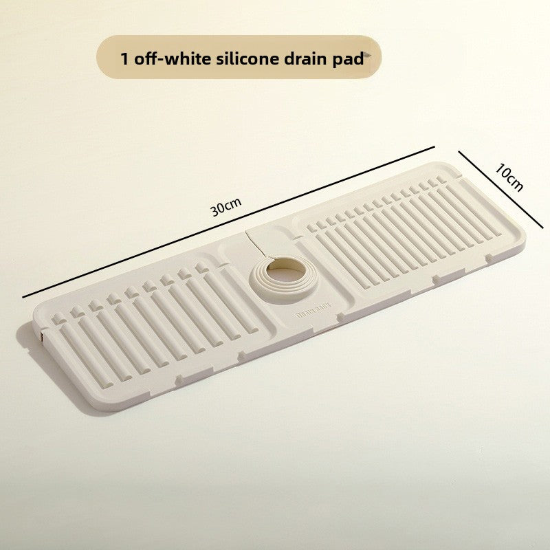Kitchen drain mat