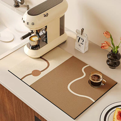 Kitchen draining pad