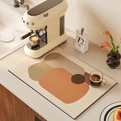 Kitchen draining pad