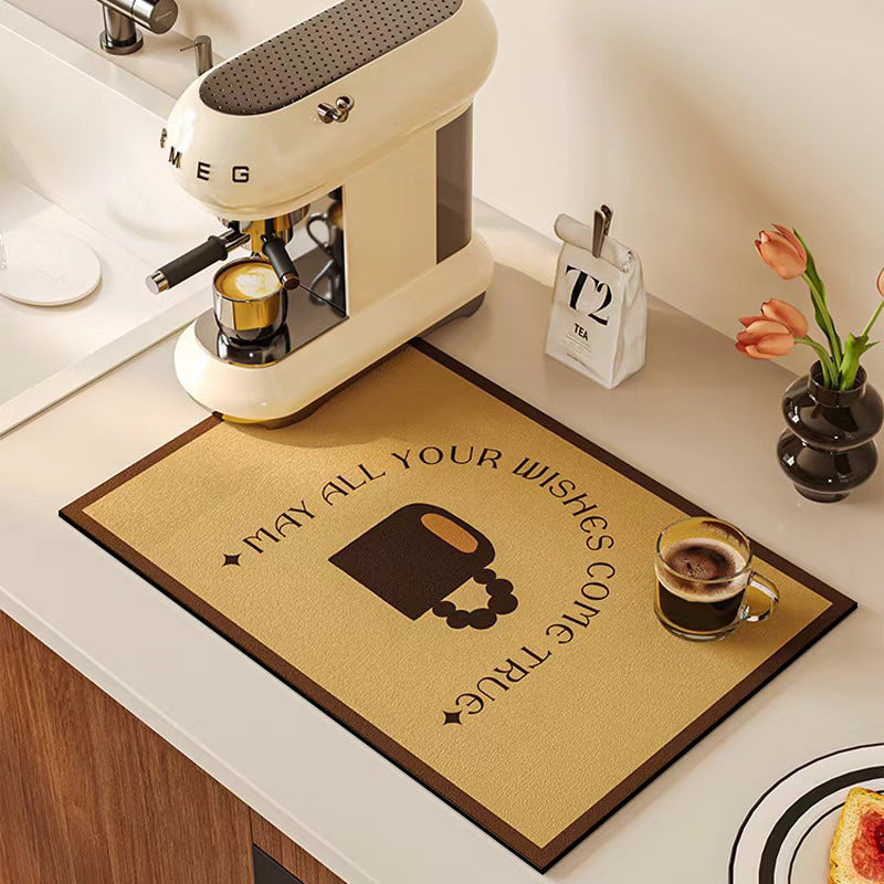 Kitchen draining pad