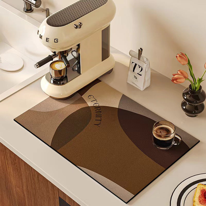 Kitchen draining pad