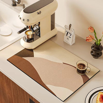 Kitchen draining pad