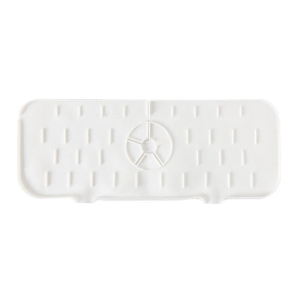 Kitchen faucet splash-proof draining mat