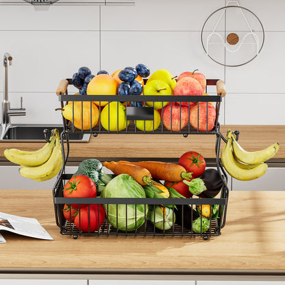 Kitchen fruit storage rack