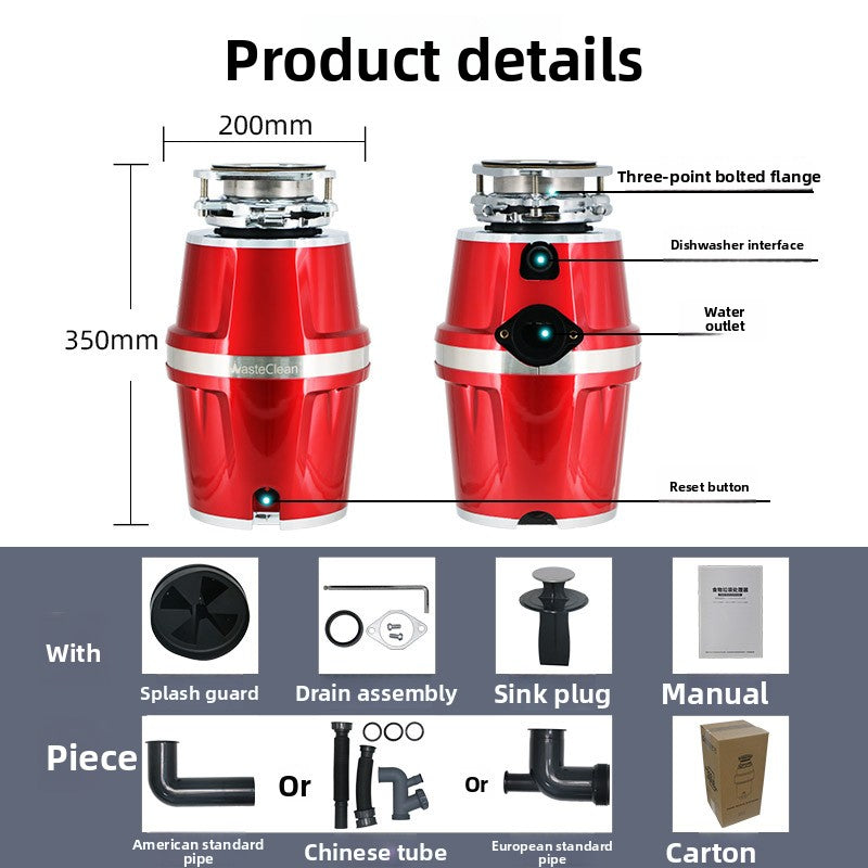 Kitchen garbage disposer
