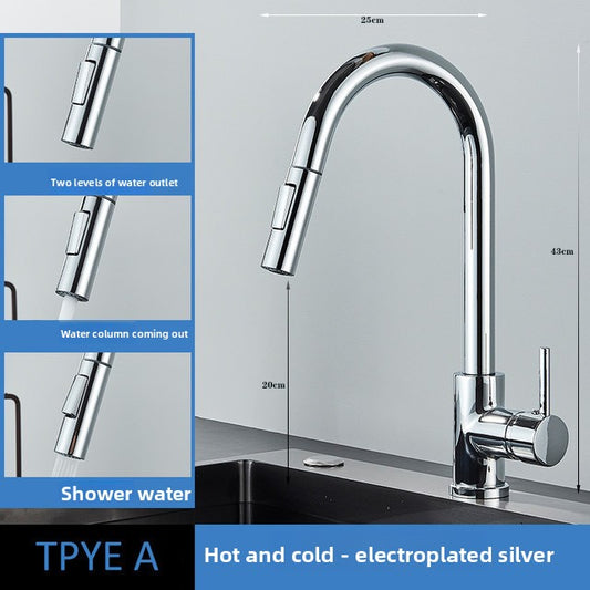 Kitchen mixer faucet